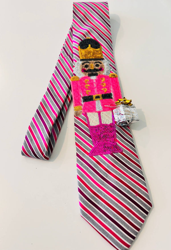 Fuchsia/ Pink Stripes Giftbearer Tie