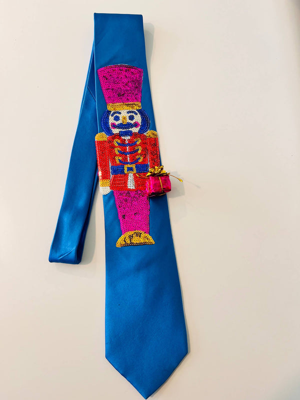 Sapphire Soldier Tie