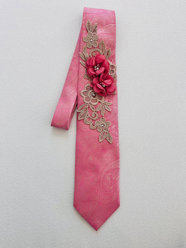 Petal Rose Pink Tie